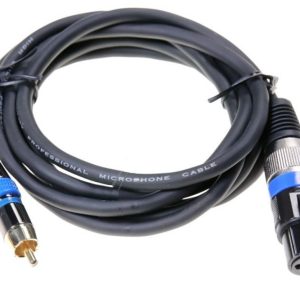 Cablu audio RCA T - XLR M OFC 2 m