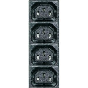 Mufa alimentare 220V - 4 prize IEC