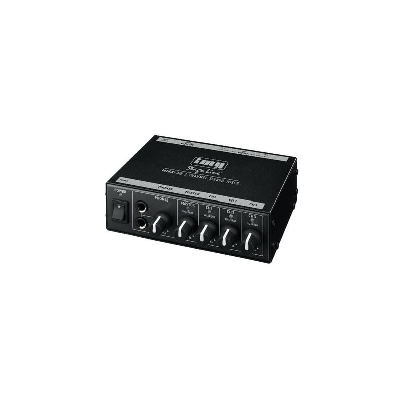 Mixer audio stereo MMX-30 STAGE LINE