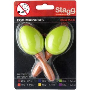 Stagg Maracas culoare verde