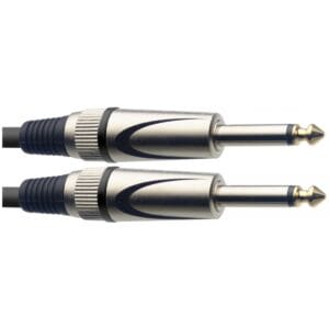 Cablu instrument Stagg SGC3DL/C. 6.3T-6.3T 3m BK