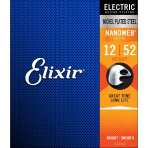 Elixir nanoweb coating corzi electrica 12-52 heavy