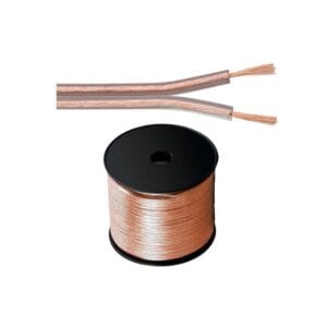 Cablu boxe 2 x 1.5mm OFC transparent Germania