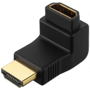 Adaptor HDMI A M-T 90 grade Monacor