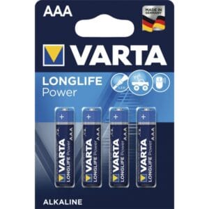 Set 4 Baterii Alcaline VARTA HE R3
