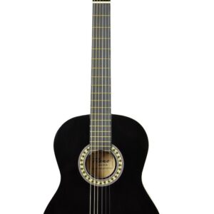 Chitara clasica neagra Flame CG 851 BK 4/4