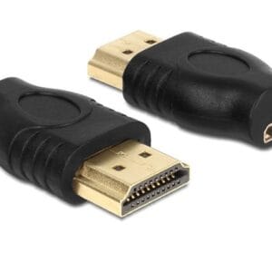 Adaptor HDMI A tata - HDMI D mama DELOCK