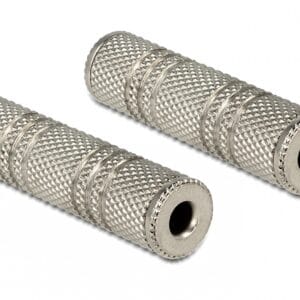 Adaptor Jack 3.5M - Jack 3.5M ST METALIC