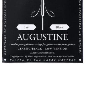 Set corzi chitara clasica Augustine Concert Black
