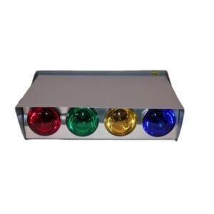 Lumina dinamica cu senzor microfonic cu 4 becuri R80 (80 mm)