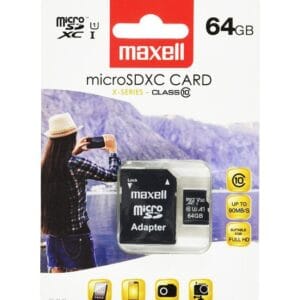 Maxell MicroSD 64Gb class 10