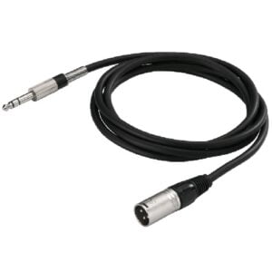 Cablu audio 6.35mm Tata ST - XLR Tata MEL-602/SW Stage Line