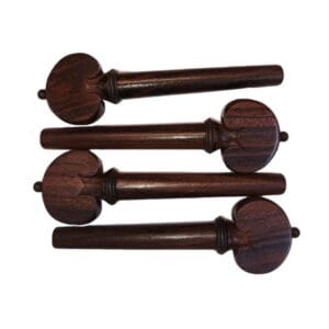 Set chei vioara trandafir heart 4/4 - 3/4 India