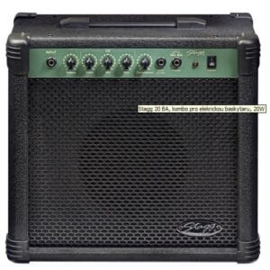 Amplificator combo pentru bas electric, 20W Stagg 20 BA