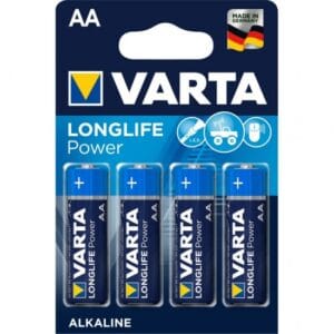 Set 4 Baterii Alcaline VARTA HE R6