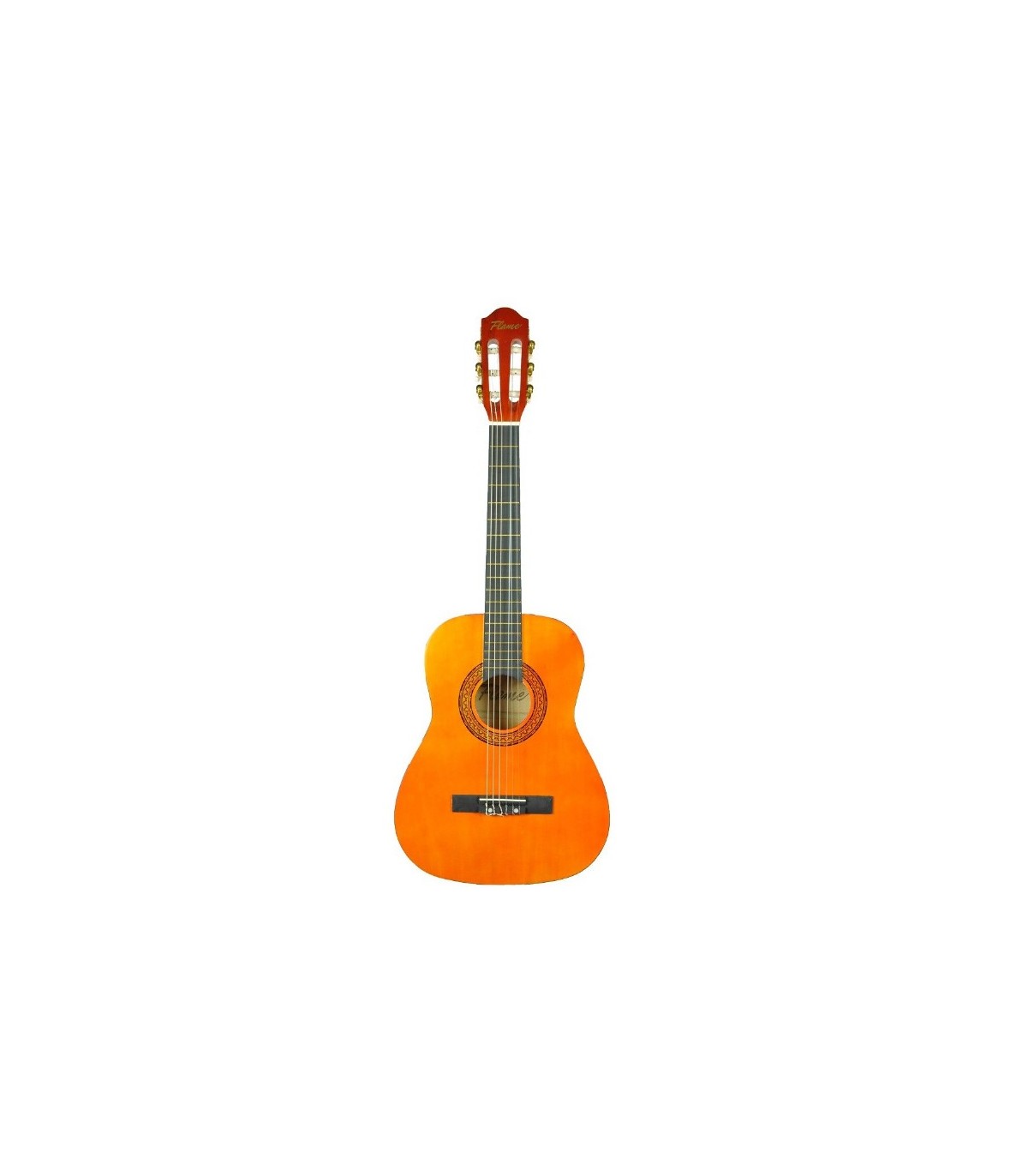Pachet chitara clasica Flame 1/2 + husa & acordor - imagine 2
