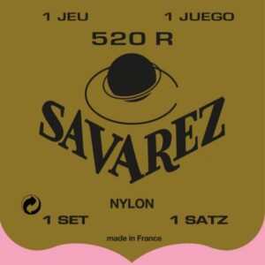 Corzi pentru chitară clasică Savarez 520R Classic Guitar Strings