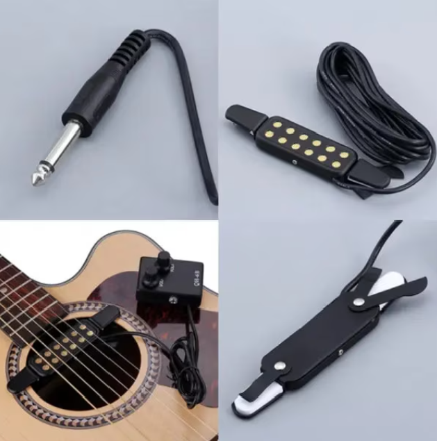 Microfon clip pentru chitara acustica KQ-3 - imagine 3