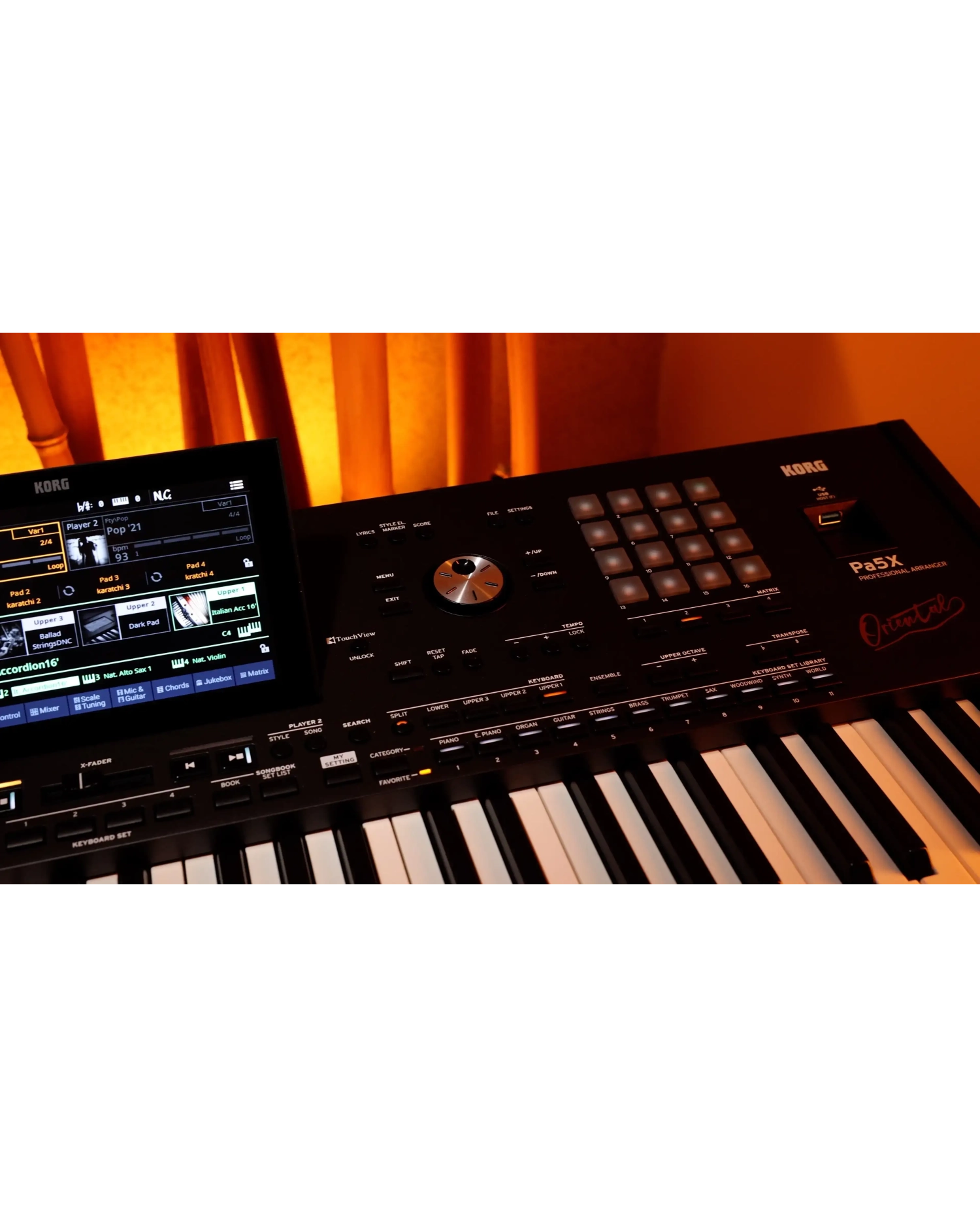 Korg Pa5X 61 Oriental - Sintetizator - imagine 8