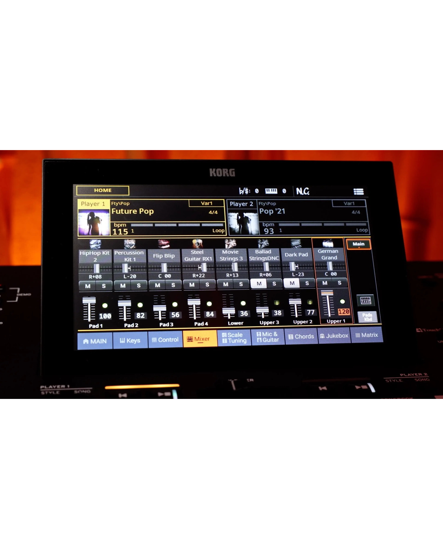 Korg Pa5X 76 Oriental - Sintetizator - imagine 13