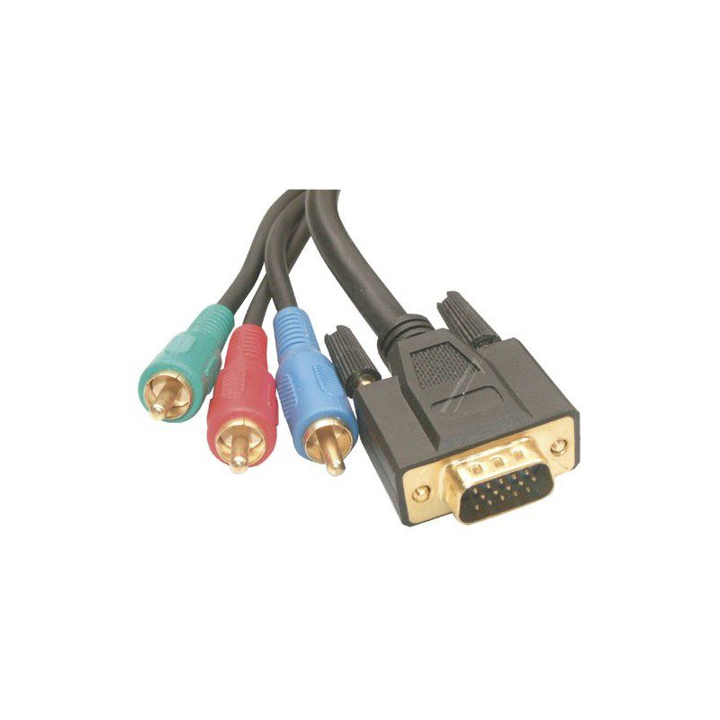 Cablu adaptor 3 RCA T - VGA T RGB 7907053 / 50781