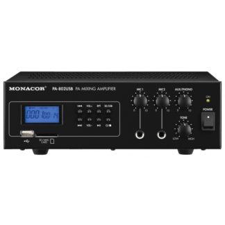 Amplificator 15W cu MP3 PA-802USB MONACOR STAGE LINE