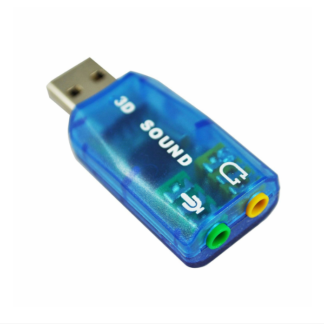 Adaptor audio placă de sunet USB extern 3D