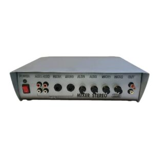 Mixer stereo 6 canale ( 2 canale mono + 2 canale stereo )